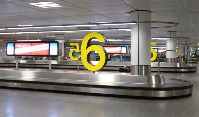 Baggage area